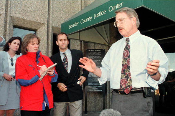 Boulder County District Attorney Alex Hunter (R) t