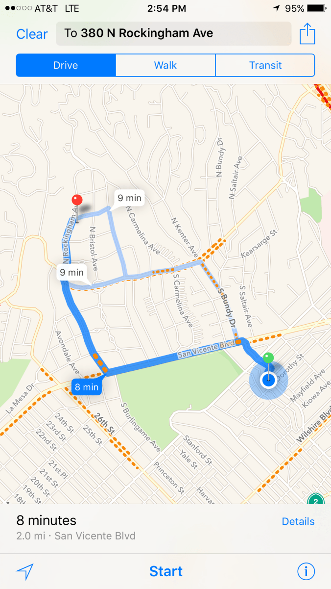 GPS from Bundy to Rockingham