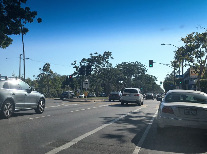 Intersection of San Vicente and Bundy