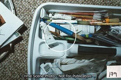 other end of broken paint brush