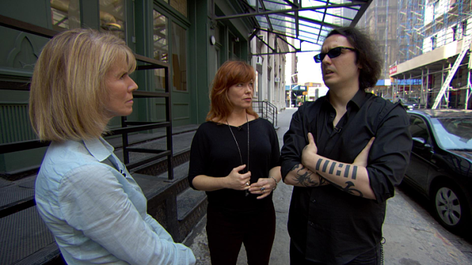 Erin Moriarty with Echols and Lorri