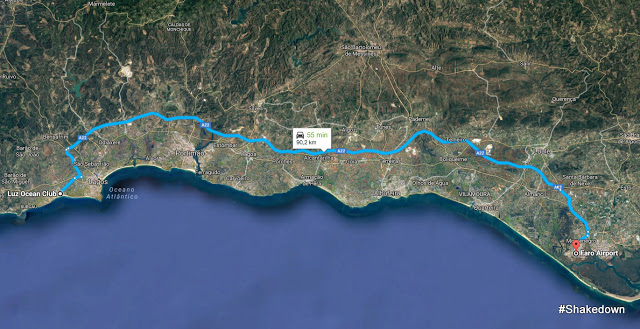 Faro airport to Ocean Club