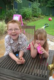 Madeleine with Sean Gregor