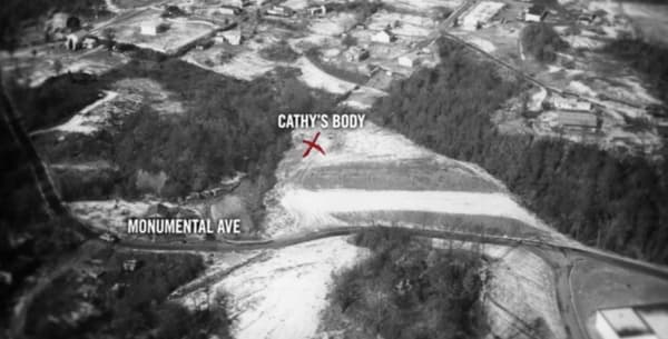 map where body found